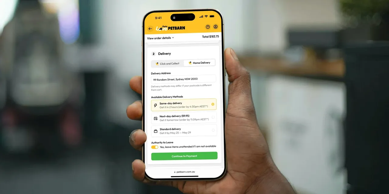 petbarn-pwa project teaser