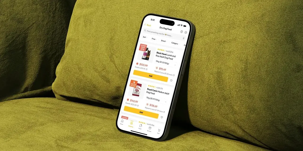 petbarn-app project teaser