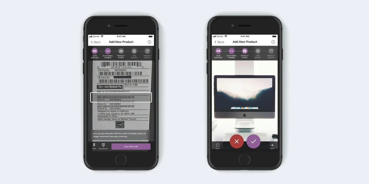 Example of the ProductFriend "Add Product" flow